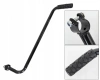 Child's bike guide, handle, bike pusher, stick - black