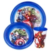 AVENGERS MARVEL microwaveable breakfastware set - plate, bowl, cup