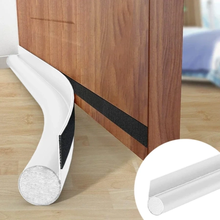 FOAM DOOR WINDOW SEAL single Velcro acoustic draft insects