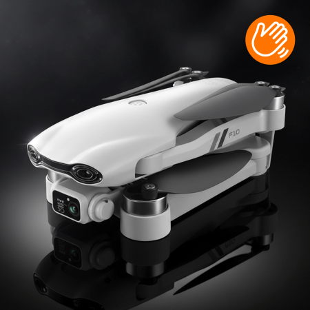 DRON FlyPro10 2 KAMERY BEZKARTÁČOVÉ MOTORY REŽIM VZNÁŠENÍ WIFI 3x20min 2KM HRAČKA