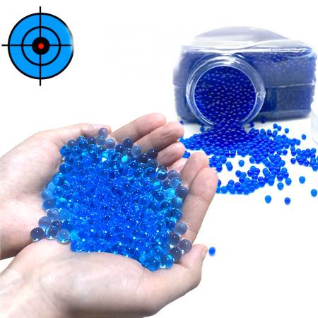 7-8mm Pistol and Rifle Cartridges Gel Bullets - blue 22000 pieces