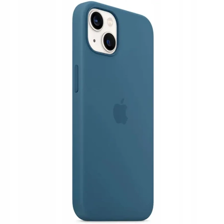 Originální silikonové pouzdro APPLE iPhone 13 - Modrá (Blue Jay) - MM273ZM/A