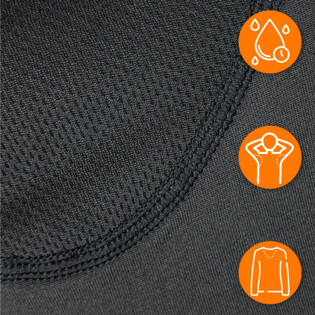 MEN'S THERMOACTIVE UNDERWEAR SET THERMAL CLOTHING KIT FOR WINTER SIZE XXL 2XL