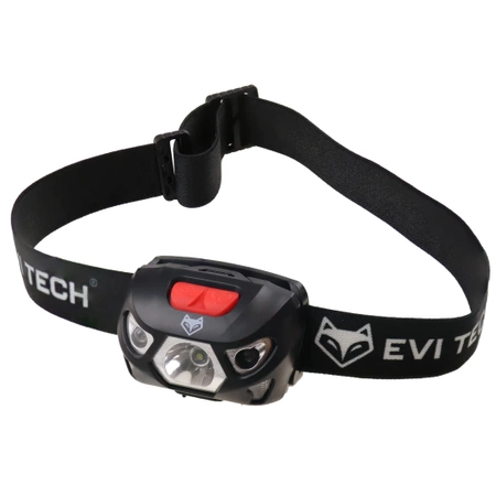 LED ČELOVKA Akumulátorová čelovka Silná Voděodolná lampa Ovládání gesty USB-C