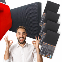 Ochranný nárazník na zeď, rohož do garáže, 40x20x1.5cm - sada 4 ks