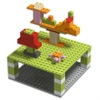 CONSTRUCTION PLATES for LEGO Duplo blocks 16x16 creative SET of 5 pieces yellow