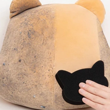 Sponge for washing machine dryer 4 pieces sponges for removing fur and hair from clothes