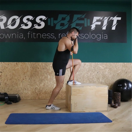 GUMY OPOROWE EKSPANDER do Ćwiczeń ZESTAW 5 GUM FITNESS BANDS 100 kg + EBOOK