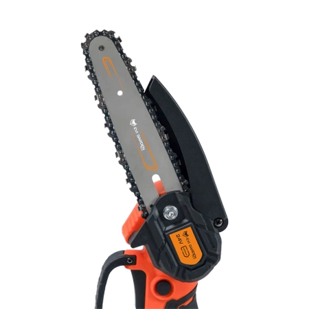 Cordless Chainsaw Saw 6" 2x Battery 24V 2x Chain 6"