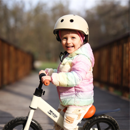 CHILDREN'S BIKE HELMET EVI KIDS for Bicycle, Skateboard, Roller Skates 48-55 cm (1-5 Years) - beige