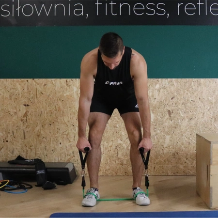 GUMY OPOROWE EKSPANDER do Ćwiczeń ZESTAW 5 GUM FITNESS BANDS 100 kg + EBOOK