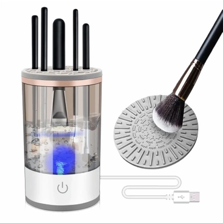 Electric Device for Cleaning Cosmetic Brushes, USB