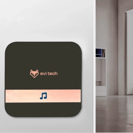 Wireless Battery-Free Door/Gate Bell Waterproof IP44 200M