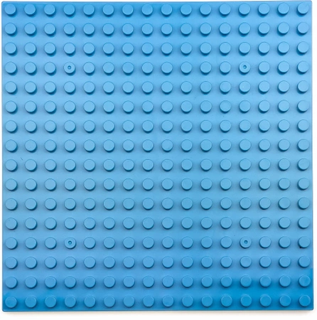 Construction board for LEGO DUPLO bricks - blue