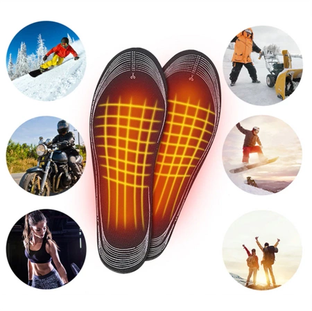 Heated shoe insoles USB thermal insoles 41-46