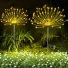 Lampa solarna zewnętrzna ogrodowa dmuchawiec Fajerwerki FIREWORKS 120 LED - set of 2