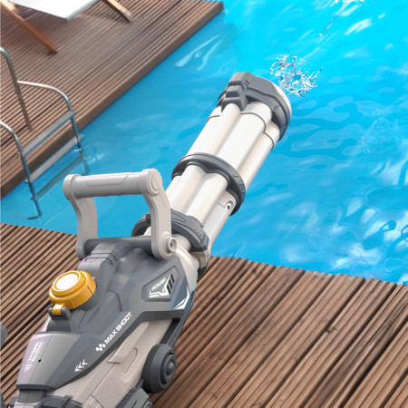 Velká elektrická vodní pistole, karabin automatická hračka GATLING | EVI