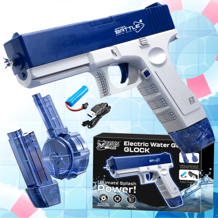 Automatická vodní pistole a puška, hračka pro děti, elektrický GLOCK | EVI