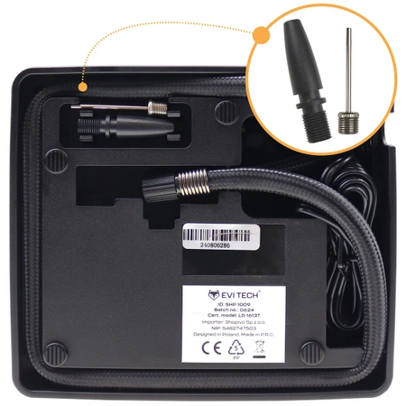 TIRE REPAIR KIT with 450ml SEALANT Quick Repair + COMPRESSOR