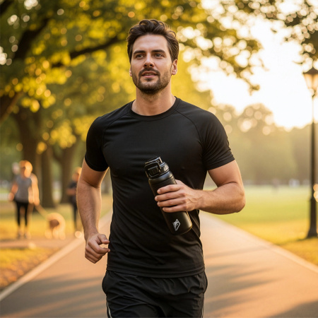 THERMAL MUG FOR COFFEE TEA THERMOS WATER BOTTLE LEAKPROOF ANTI-SLIP 700 ML