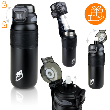 TERMO HRNEK NA KÁVU ČAJ TERMOSKA LÁHEV TĚSNÝ PROTISKLUZOVÝ 700 ML