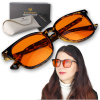 Computer Glasses Blocking 99% Blue Light, Anti-Blue Light, Black Case