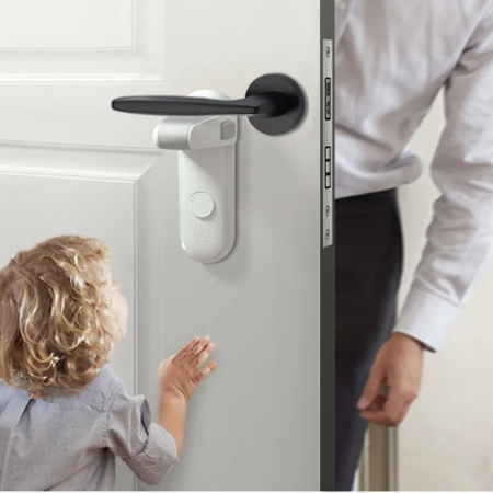 Lock for Handles on Windows, Doors, Drawers - Security Against Opening Handles