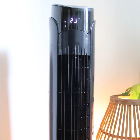 Tower Fan EVI TECH BreezeTower 32” Floor Standing Fan with IONIZATION XXL