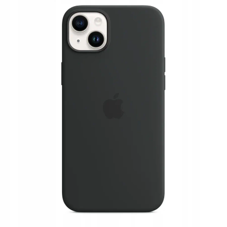 Oryginalne etui APPLE iPhone 14 Plus MagSafe Silikonowe - Czarne (Black) - MPT33ZM/A