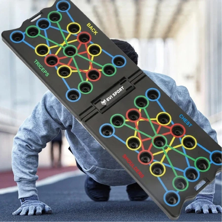 VELKÁ DESKA PUSH-UP CVIČENÍ RUKOJETI MULTIFUNKČNÍ TRÉNINK 16IN1