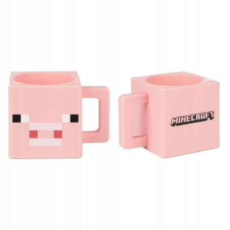 MINECRAFT Pig 3D unbreakable mug for baby