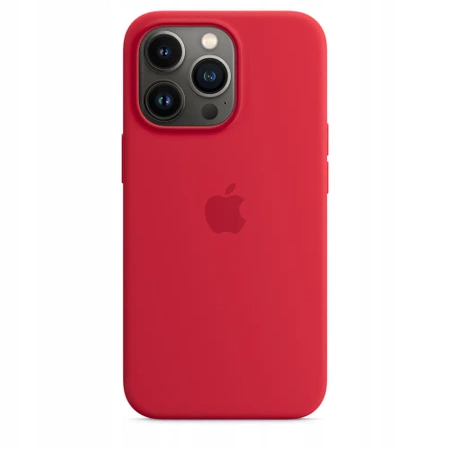 Originální silikonové pouzdro APPLE iPhone 13 Pro - Červené (PRODUCT) RED - MM2L3ZM/A - nové, otevřené balení