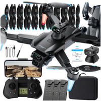 DRON FlyPro14 2 KAMERY PŘEKÁŽKOVÝ RADAR BEZKARTÁČOVÉ MOTORY 75min HRAČKA