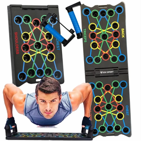 LARGE BOARD PUSH-UP HANDLES MULTIFUNCTIONAL TRAINING 16IN1