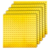 CONSTRUCTION PLATES for LEGO Duplo blocks 16x16 creative SET of 5 pieces yellow