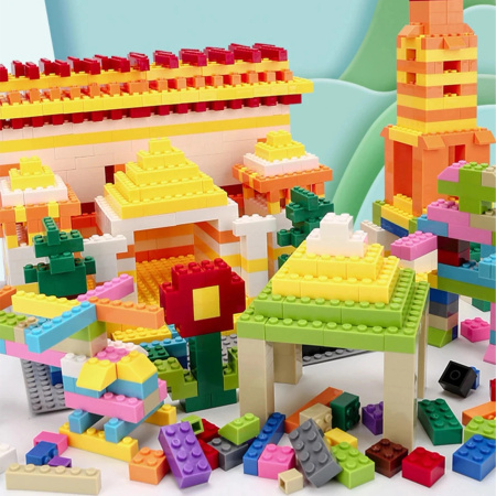 STAVEBNICE CLASSIC KREATIVNÍ VZDĚLÁVACÍ SADA PRO DĚTI 500 KS