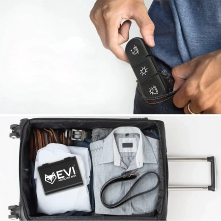 Pill Organizer Medication Box 7 Days x 3 Times a Day