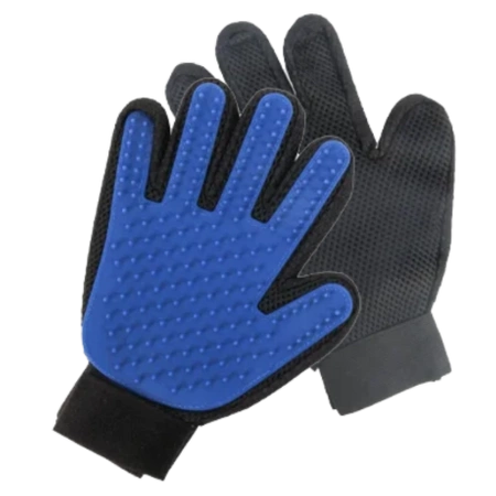 RĘKAWICA DO CZESANIA WYCZESYWANIA SIERŚCI PSA I KOTA SZCZOTKA PRAWA + LEWA