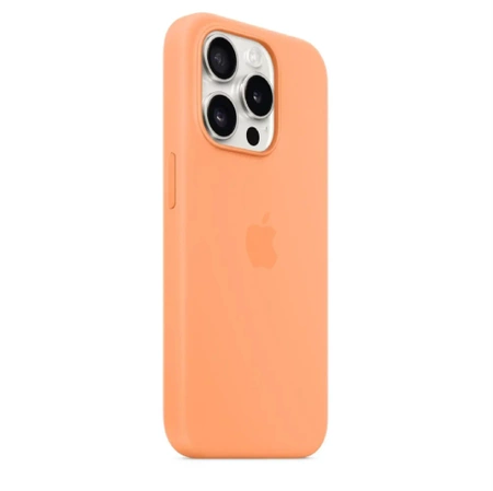 Originální pouzdro APPLE kryt iPhone 15 PRO MAX MagSafe MT1W3ZM pomeranč - nové, otevřené balení