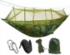 Garden hammock, tourist hammock with mosquito net survival for two people