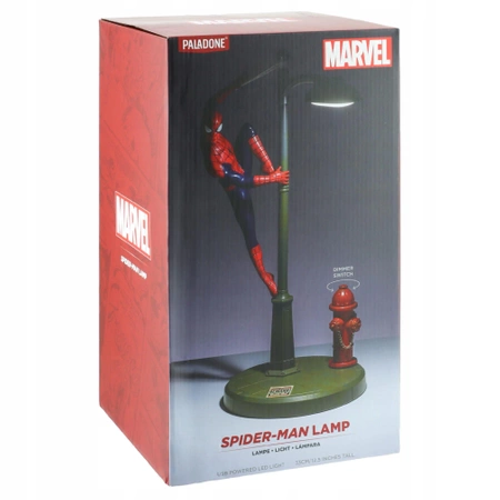 Lampa na stůl SPIDERMAN MARVEL - velká LED stolní lampa
