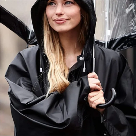 RAINCOAT WOMEN'S MEN'S Rain Poncho with HOOD