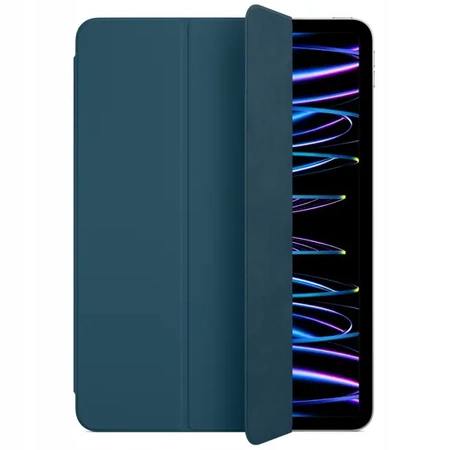 Originální pouzdro APPLE iPad Pro 11 - 4 / 3/ 2 / 1 TH gen - MQDV3ZM/A Modrá (Marine Blue)