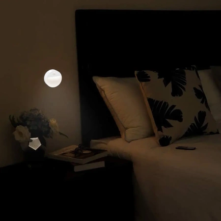 BEZPRZEWODOWA LAMPKA NOCNA SCHODOWA LED CZUJNIK RUCHU ZMIERZCHU NA BATERIE