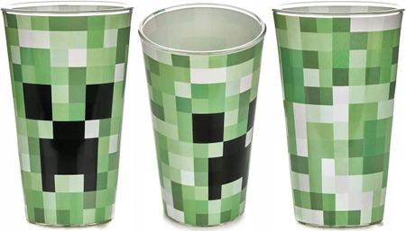 Szklanka kubek MINECRAFT CREEPER 3D duża 550 ml