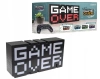 GAME OVER RETRO lamp - large LED lamp changes colours and lights up to the beat