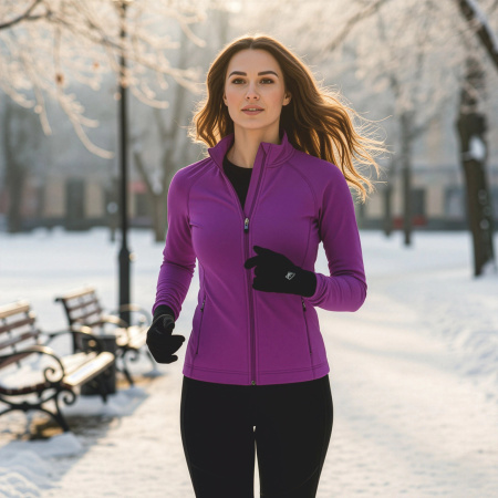 THERMOACTIVE TOUCHSCREEN GLOVES FOR RUNNING WINTER SKI MEN WOMEN S/M