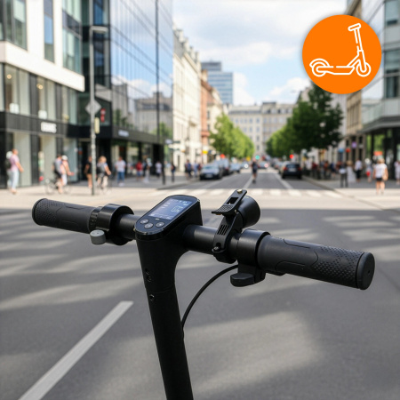 BICYCLE BELL FOR BIKE SCOOTER HANDLEBAR BIKE BLACK LOUD 100dB