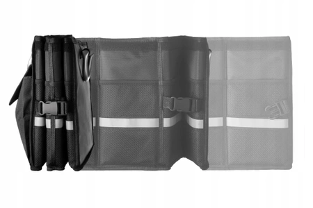 Car boot organiser, reinforced, rigid bag, trunk XXL
