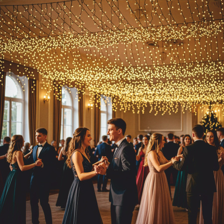 VENKOVNÍ SVĚTLA 500 LED rampouchy 24M VÁNOČNÍ GIRLANDA SVĚTELNÁ ZÁCLONA TEPLE